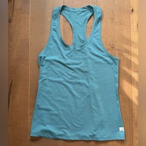 VUORI Lux Performance Luna Heather Sleeveless Racerback Training Tank Women's L